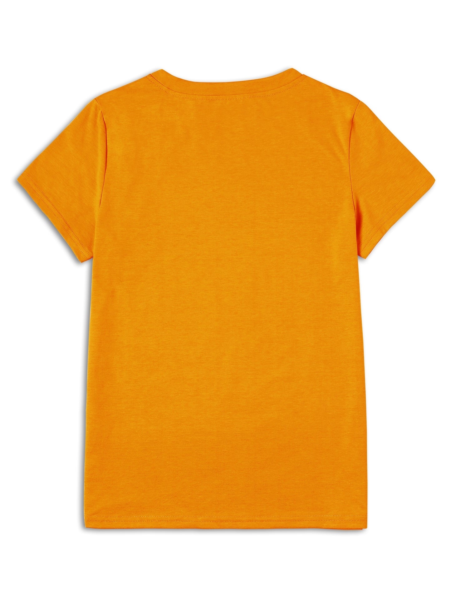 Dog Paw Print T-Shirt, Short Sleeve Crew Neck Casual Top